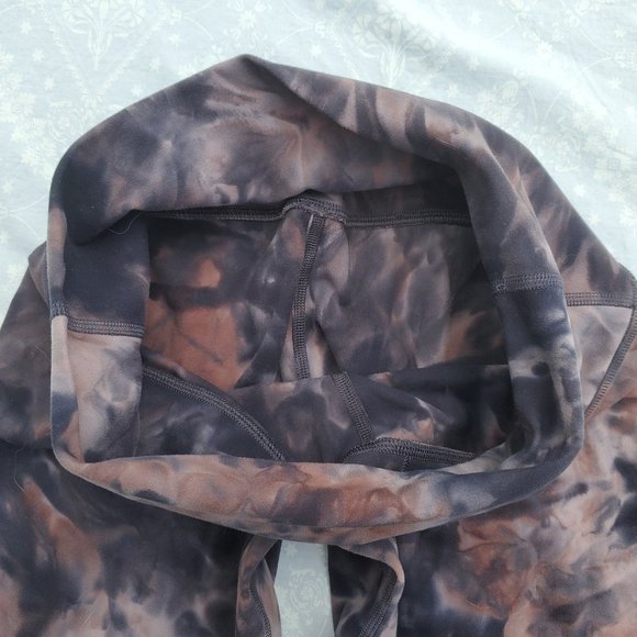 Lululemon Align Pant 28" - Diamond Dye Graphite Grey Pink Pastel - Size 6 - Picture 5 of 13